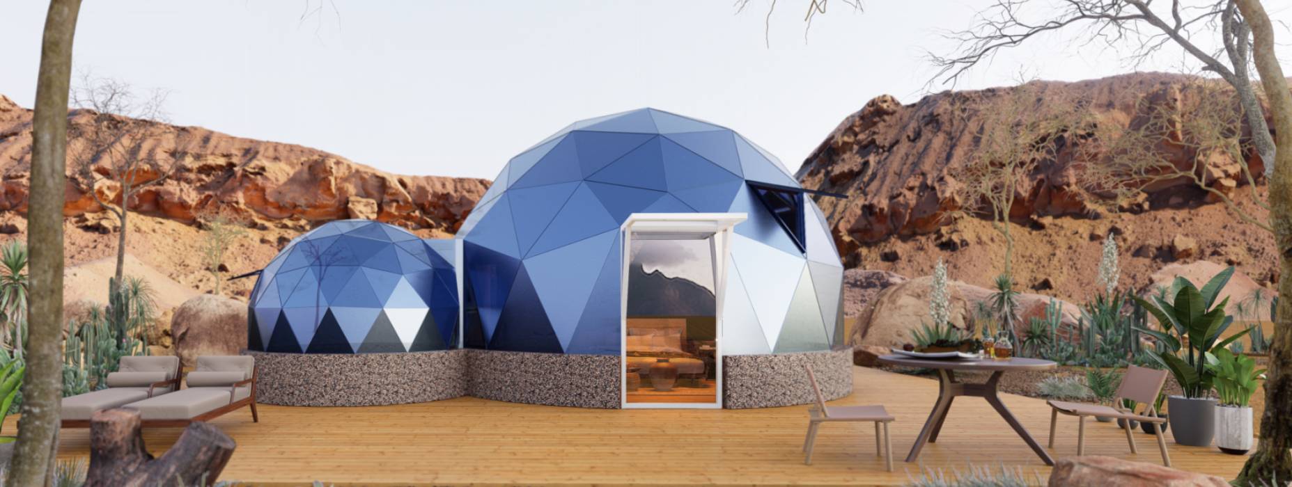 福绵区球形智能光伏玻璃星空房